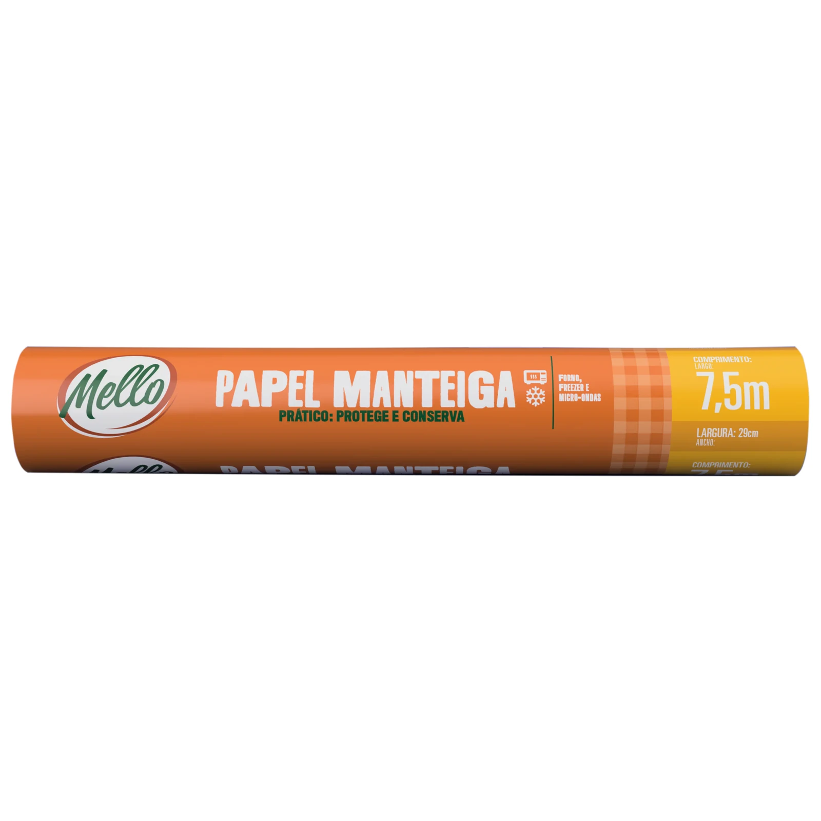 Papel Manteiga 29cm X 7,5m Mello