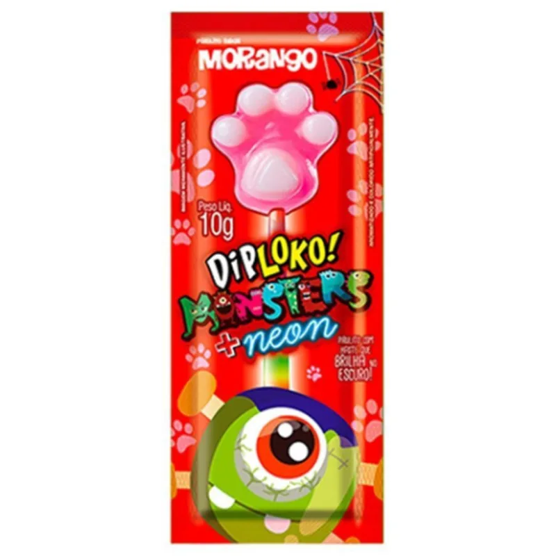 Pirulito Diploko Neon Donuts Danilla 10g