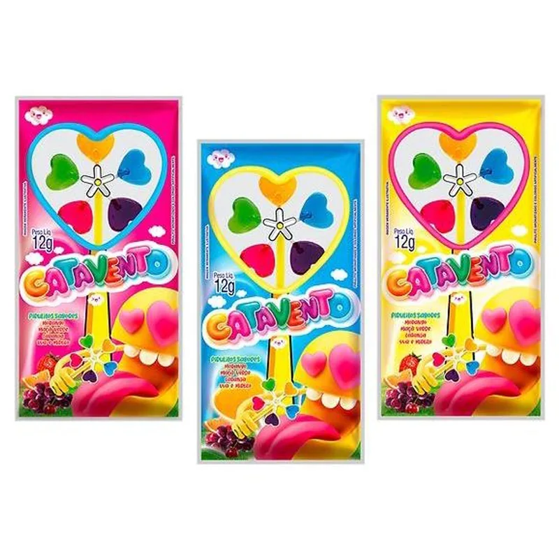Pirulito Catavento Estrela Danilla 12g