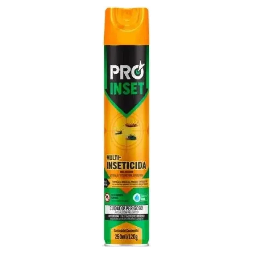 Inseticida Aerossol Multi Insetos PRO Inset Lata 250ml