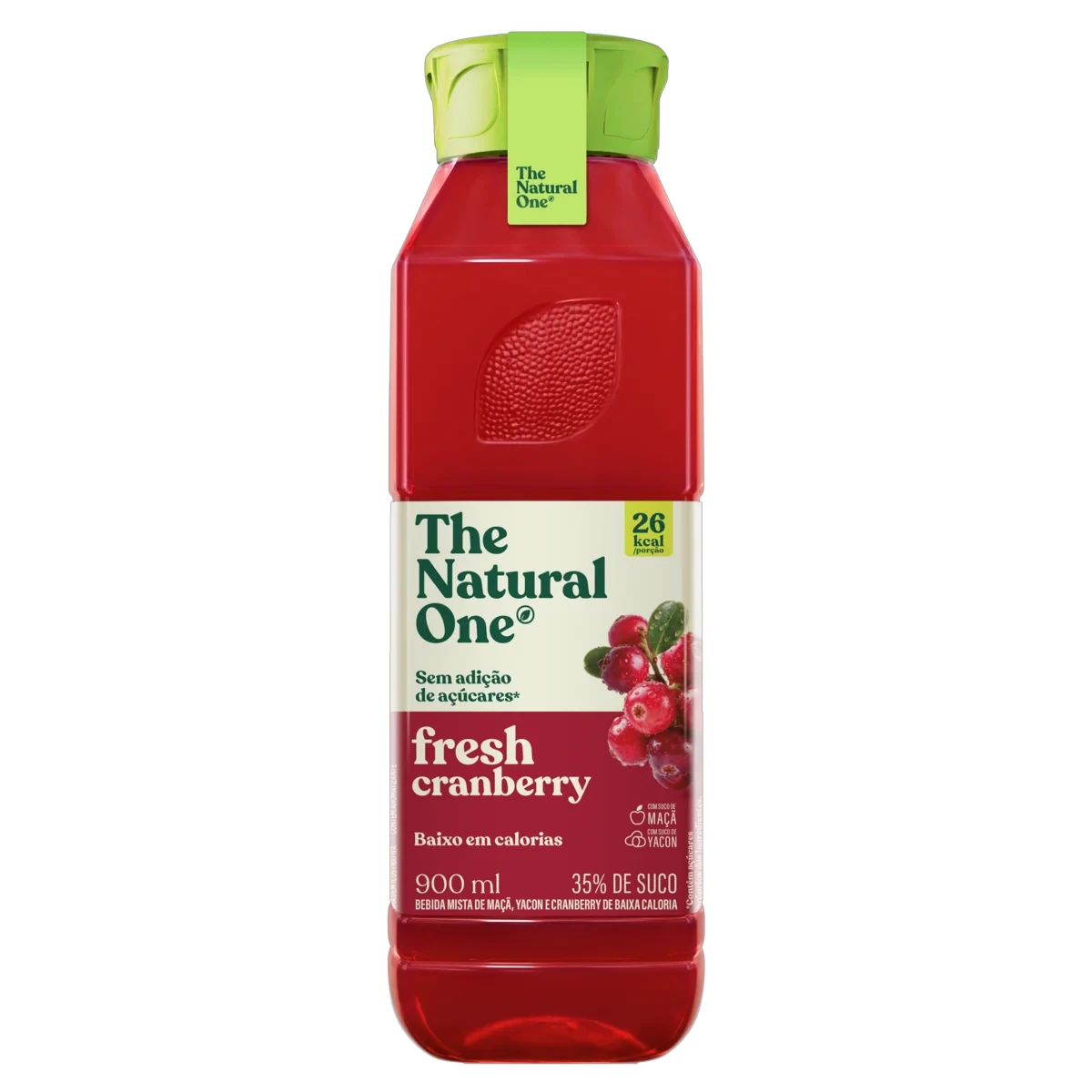 Suco Funcional Cranberry Natural One Garrafa 900ml