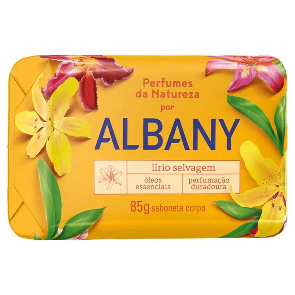 Sabonete Lirio Selvagem Albany 85g