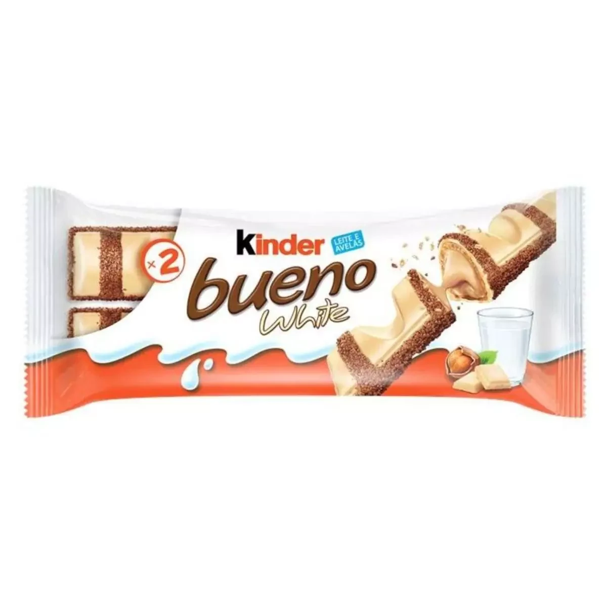 Chocolate Bueno White Kinder Tablete 39g
