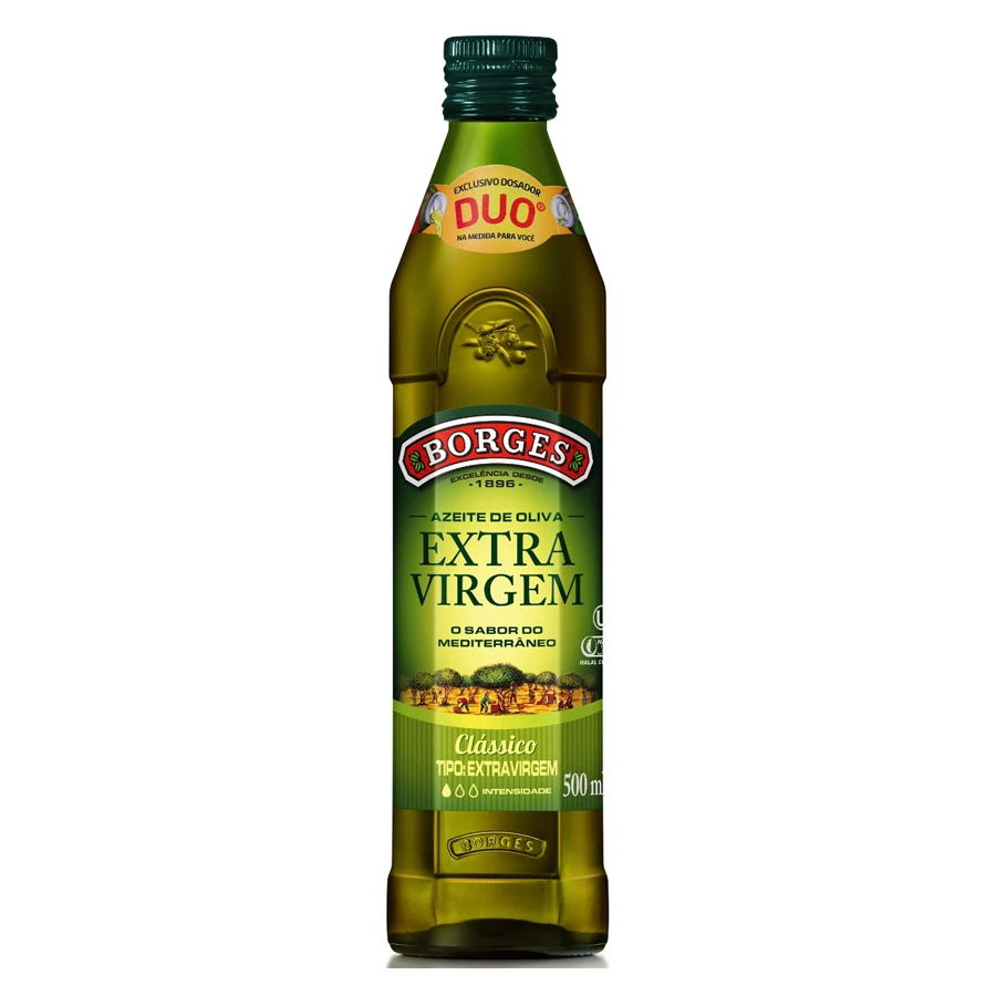 Azeite Espanhol Extra Virgem Borges Vidro 500ml