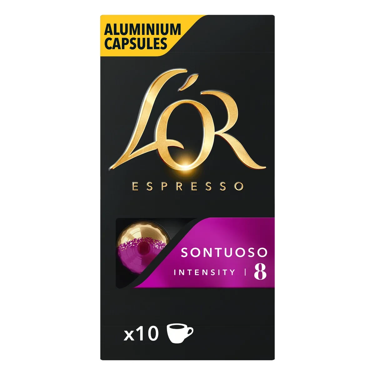 Café Capsula Nespresso Sontuoso Lor Caixa 10 Unidades